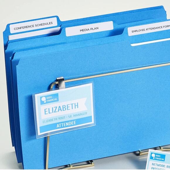 Avery file folder labels, white, pack of 150 - Picture 2 of 9